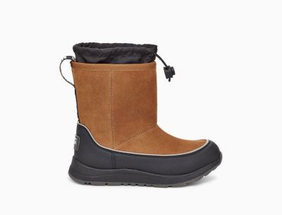 UGG Kirby Boots for Big Kids - Chestnut/Brown India